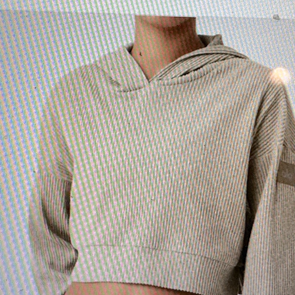 ALO Yoga Muse Hoodie -Gravel Heather; Like NEW; Small; see Muse sweatpants